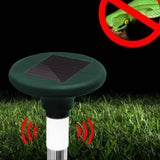 12x  Snake Repeller Solar LED Pulse Plus Ultrasonic Pest Rodent Repellent