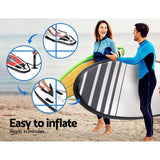 Stand Up Paddle Boards 11' Inflatable SUP Surfboard Paddleboard Kayak Red