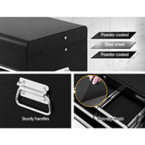 10-Drawer Tool Box Chest Cabinet Garage Storage Toolbox Black-Giantz