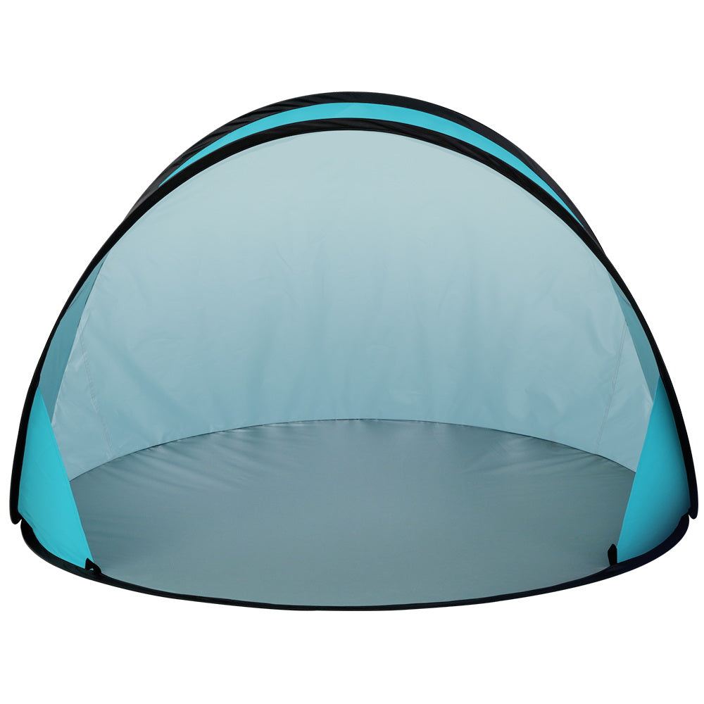 Weisshorn Pop Up Beach Tent Blue