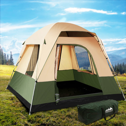 Weisshorn Family Camping Tent 4 Person Hiking