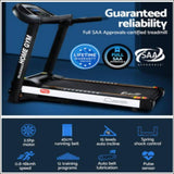 Everfit Treadmill Electric Auto Incline Home Gym Fitness Excercise Machine 450mm