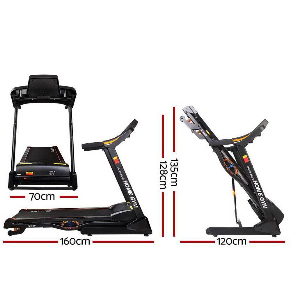Everfit Treadmill Electric Auto Incline 18-Speed Levels