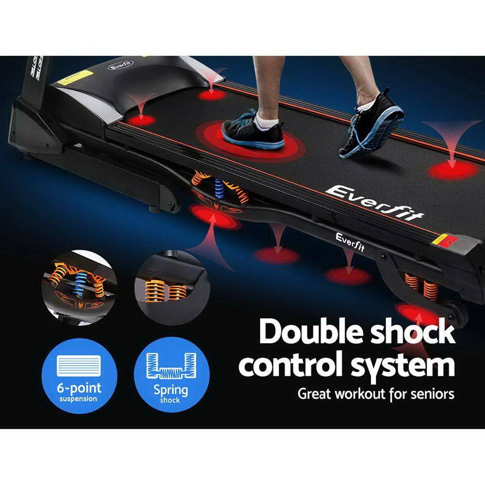 Everfit Treadmill Electric Auto Incline 18-Speed Levels