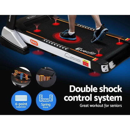 Everfit Treadmill Electric Auto Incline 12-Programs