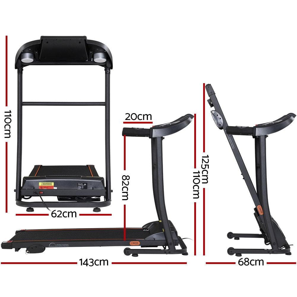 Everfit Treadmill Electric Incline 400mm