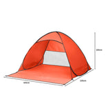 Pop Up Beach Tent Camping Portable Shelter Shade 2 Person-Mountview
