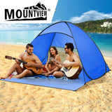 Pop Up Beach Tent Camping Portable Shelter Shade 4 Person-Mountview
