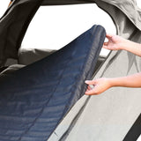 Mountview King Single Swag Camping Swags Canvas Dome Tent Hiking Mattress Grey