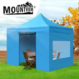 Gazebo Tent 3x3 Marquee Gazebos Outdoor Camping Canopy Mesh Side Wall-Mountview