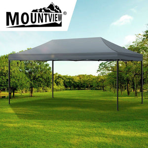 Gazebo Tent 3x6 Outdoor Marquee Gazebos Camping Canopy Wedding Folding-Mountview