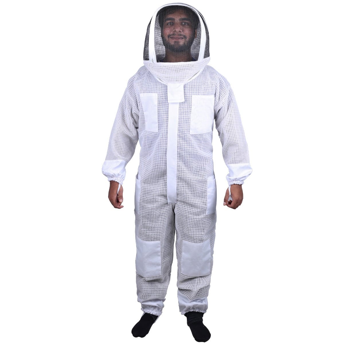 Beekeeping Bee Full Suit 3 Layer Mesh Beekeeping Protective Gear Size M