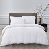 Bed Sheet Royal Comfort 2000TC 6 Piece Bamboo Sheet & Quilt Cover Set Cooling Breathable - King - White