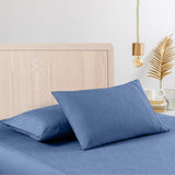Bed Sheet 2000TC Casa Decor Bamboo Cooling Sheet Set Ultra Soft Bedding - King - Denim