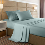 Bed Sheet 2000TC Casa Decor Bamboo Cooling Sheet Set Ultra Soft Bedding - King - Frost
