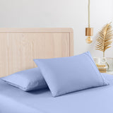 Bed Sheet 2000TC Casa Decor Bamboo Cooling Sheet Set Ultra Soft Bedding - King - Light Blue