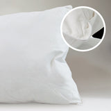 Casa Decor 50% Duck Feather 50% Down Pillow Cotton Cover 1000GSM Single Pack