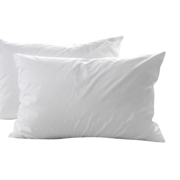 Casa Decor 50% Duck Feather 50% Down Pillow Cotton Cover 1000GSM Twin Pack