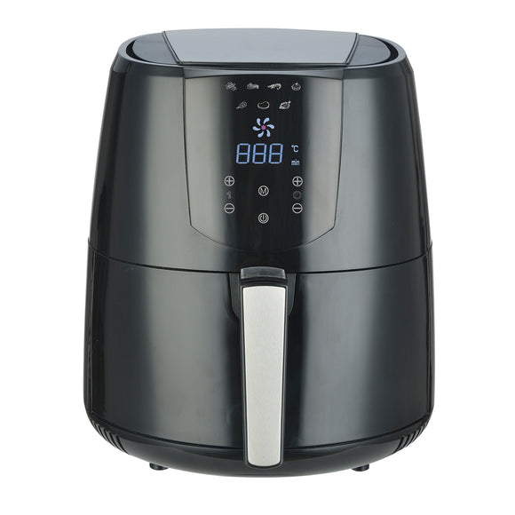 Kitchen Couture 4.2 Litre Air Fryer Digital Display Black 1400W Healthy Cooker