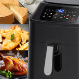 Kitchen Couture 11.5 Litre Air Fryer Multifunctional LCD Digital Display Black