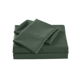 Bed Sheet 2000TC Royal Comfort  Bamboo Cooling Sheet Set Ultra Soft Bedding - King - Olive