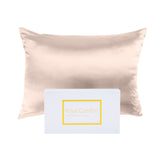 Royal Comfort Pure Silk Pillow Case 100% Mulberry Silk Hypoallergenic Pillowcase - Champagne Pink