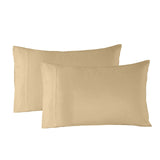 Royal Comfort Bamboo Blended Sheet & Pillowcases Set 1000TC Ultra Soft Bedding - Queen - Oatmeal