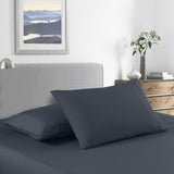 Royal Comfort 2000 Thread Count Bamboo Cooling Sheet Set Ultra Soft Bedding - Single - Charcoal