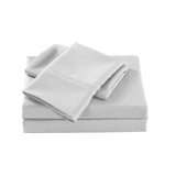 Royal Comfort 2000 Thread Count Bamboo Cooling Sheet Set Ultra Soft Bedding - Double - Pearl Stone