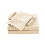 Bed Sheet 2000TC Casa Decor Bamboo Cooling Sheet Set Ultra Soft Bedding - King - Oatmeal
