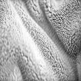 Royal Comfort Plush Blanket Throw Warm Soft Super Soft Large 220cm x 240cm - Light Grey