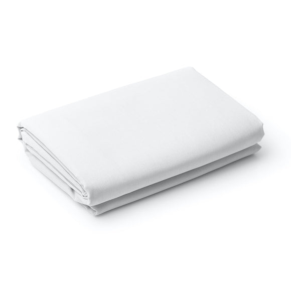 Royal Comfort 1000 Thread Count Fitted Sheet Cotton Blend Ultra Soft Bedding - Queen - White