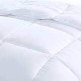 Royal Comfort 800GSM Silk Blend Quilt Duvet Ultra Warm Winter Weight Doona - Single - White