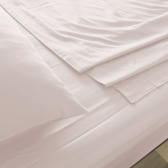 Royal Comfort 1000 Thread Count Bamboo Cotton Sheet and Quilt Cover Complete Set - Queen - Blush