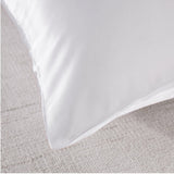 Royal Comfort Mulberry Soft Silk Hypoallergenic Pillowcase Twin Pack 51 x 76cm - White