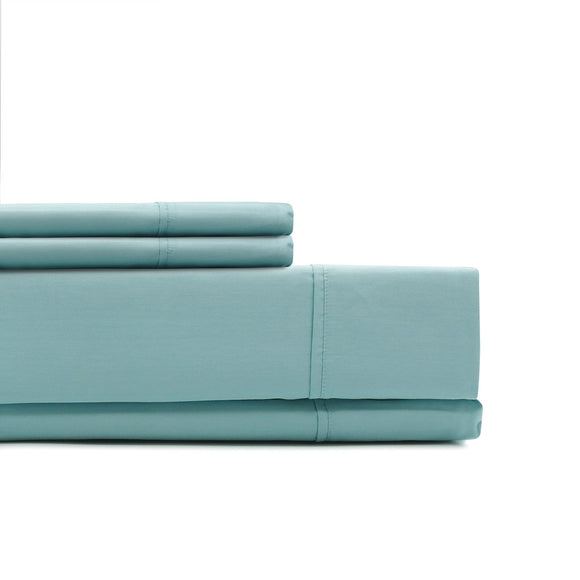 Royal Comfort 1000 Thread Count Sheet Set Cotton Blend Ultra Soft Touch Bedding - Queen - Green Mist