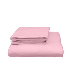 Royal Comfort Bamboo Blended Quilt Cover Set 1000TC Ultra Soft Luxury Bedding - King - Blush