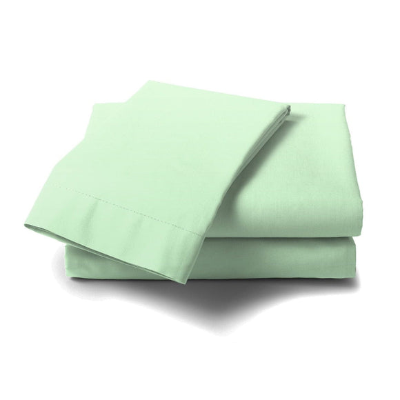 Royal Comfort 1000 Thread Count Cotton Blend Quilt Cover Set Premium Hotel Grade - King - Green Mist