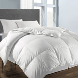 Royal Comfort 500GSM Wool Blend Quilt Premium 100% Cotton Cover - King - White