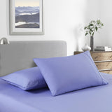 Royal Comfort 2000 Thread Count Bamboo Cooling Sheet Set Ultra Soft Bedding - Queen - Mid Blue
