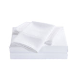 Bed Sheet 2000TC Royal Comfort Bamboo Cooling Sheet Set Ultra Soft Bedding - King - White