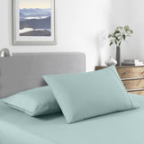 Bed Sheet 2000TC Royal Comfort  Bamboo Cooling Sheet Set Ultra Soft Bedding - King - Frost