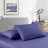 Royal Comfort 2000 Thread Count Bamboo Cooling Sheet Set Ultra Soft Bedding - King Single - Royal Blue