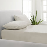 Park Avenue 1000TC Cotton Blend Sheet & Pillowcases Set Hotel Quality Bedding - Single - Pebble
