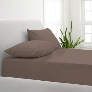 Park Avenue 1000TC Cotton Blend Sheet & Pillowcases Set Hotel Quality Bedding - Queen - Pewter