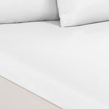 Royal Comfort 1500 Thread Count Cotton Rich Sheet Set 3 Piece Ultra Soft Bedding - Double - White