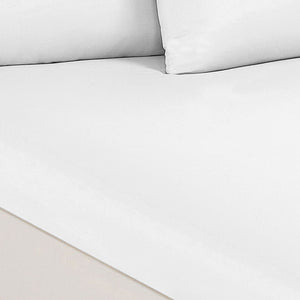 Royal Comfort 1500 Thread Count Cotton Rich Sheet Set 3 Piece Ultra Soft Bedding - King - White