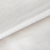 Goose Feather & Down Quilt 500GSM + Goose Feather and Down Pillows 2 Pack Combo - Single - White