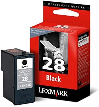 LEXMARK 28 BLACK RETURN PROGRAM PRINT CARTRIDGE