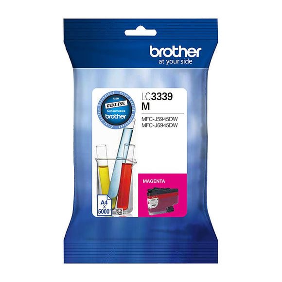 BROTHER LC-3339XLM Magenta Super High Yield Ink Cartridge to Suit MFC-J6945DW, up to 5000 Pages
